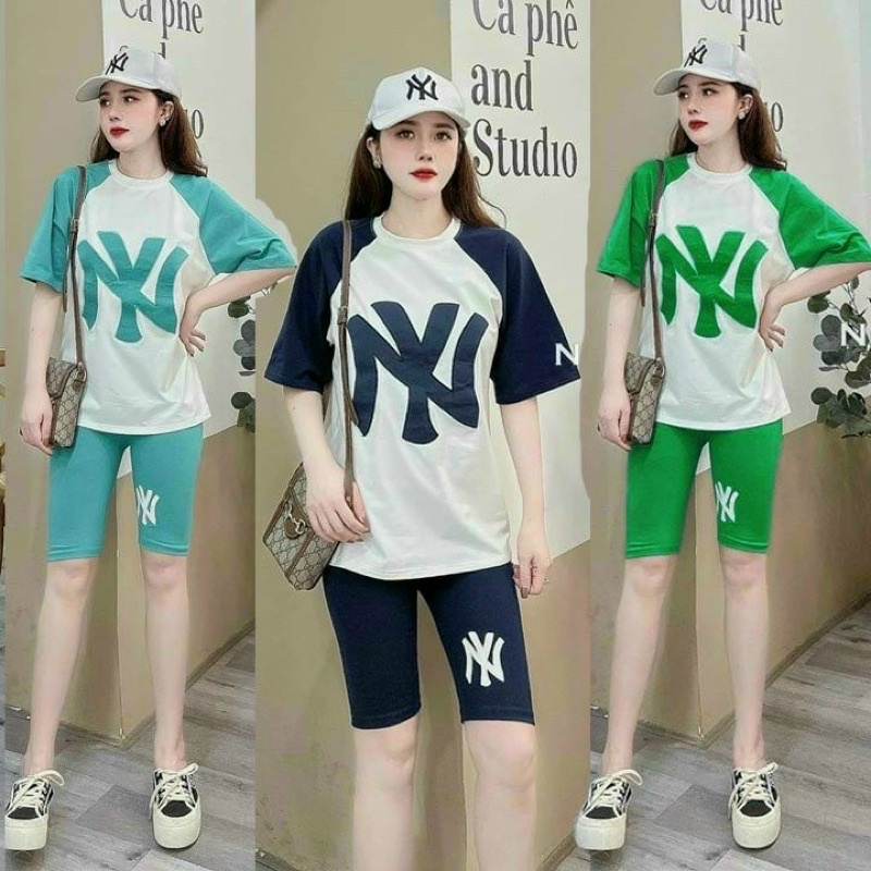 SÉT NGỐ THUN COTTON ÁO PHOM RỘNG KÈM ẢNH CHỤP THẬT 100%