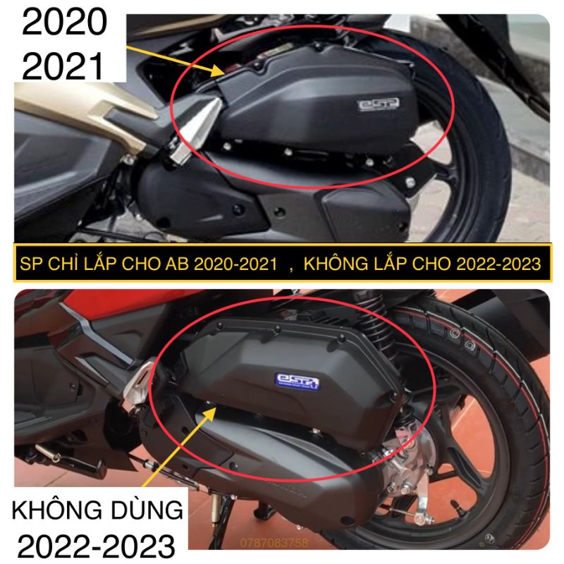 Ốp Xe AB 2020-2021 Bản 125/150cc Carbon , Ốp Trang Trí Airblade cacbon, air blade 2021