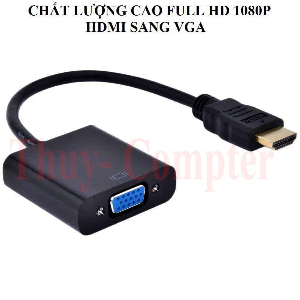 Đầu chuyển đổi HDMI sang VGA, cáp chuyển đổi HDMI to VGA