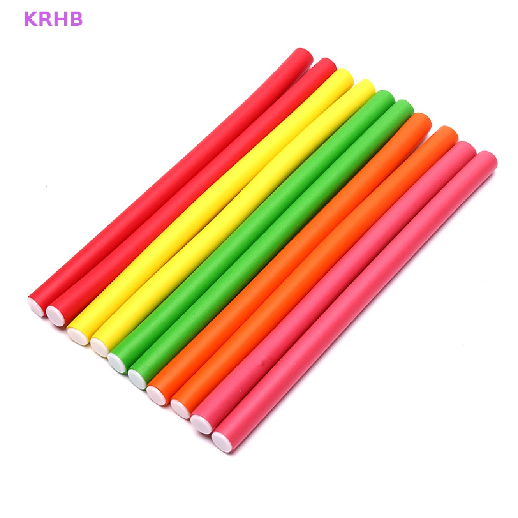 Set 10 Lô Uốn Tóc Xoăn Linh Hoạt Tiện Dụng Mới