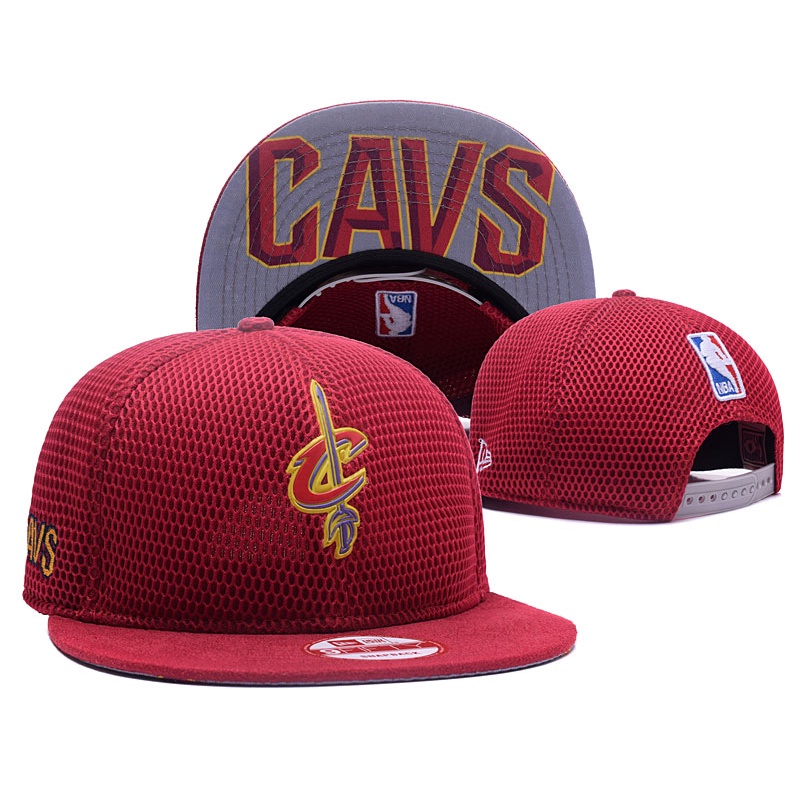 Mũ Lưỡi Trai cotton Thêu Logo nba cleveland