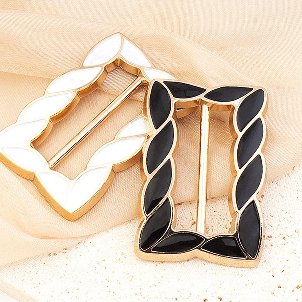 Kẹp Thắt Lưng Họa Tiết Hình Học Thời Trang Có Thể Điều Chỉnh