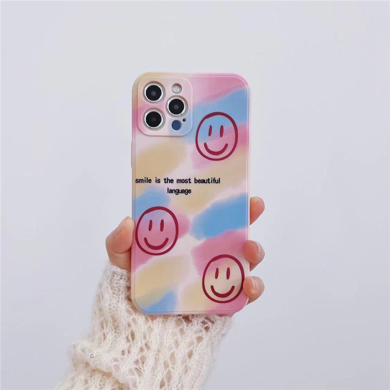 Mới Ốp Điện Thoại Mềm Hình Mặt Cười Cho iphone 13 12 11 Pro Max 13 12 Mini X XS Max XR 6 7 8 Plus SE 2020 6Plus 7Plus