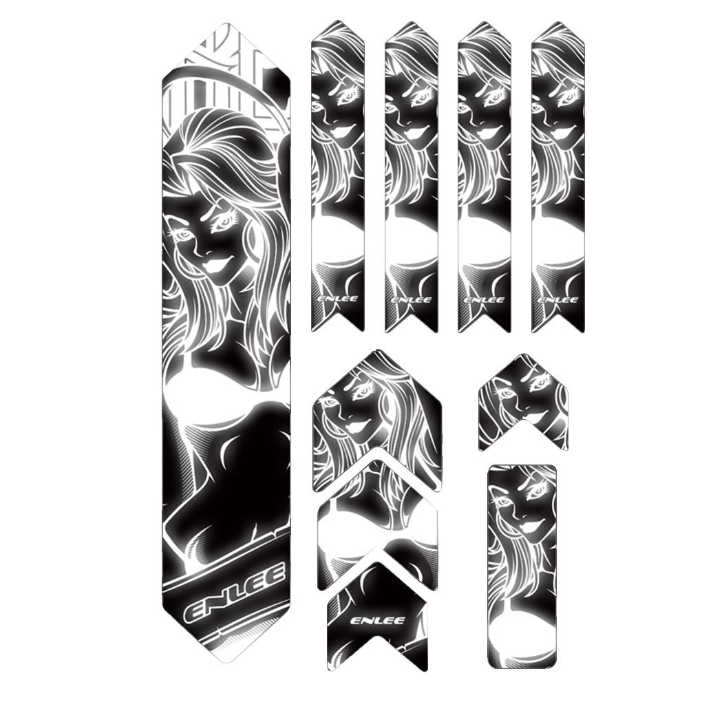 Miếng Dán Phản Quang 3D Chống Thấm Nước Có Thể Tái Sử Dụng Trang Trí Xe Đạp