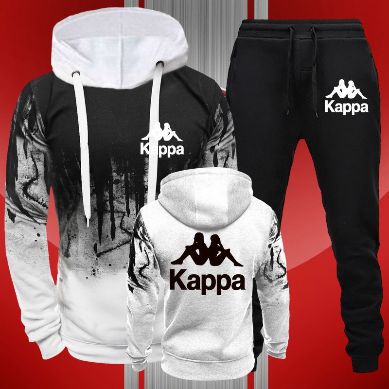 Set Đồ Thể Thao Áo Hoodie Phối Quần Dài Thời Trang Năng Động Cho Nam