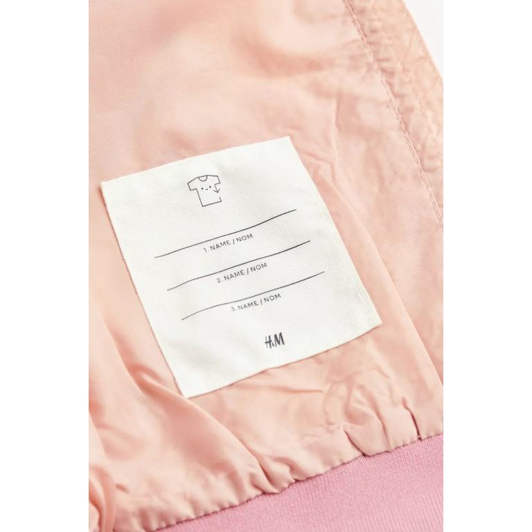 Áo khoác sequin vàng hoa kid HM H&M_hàng chính hãng authentic JP