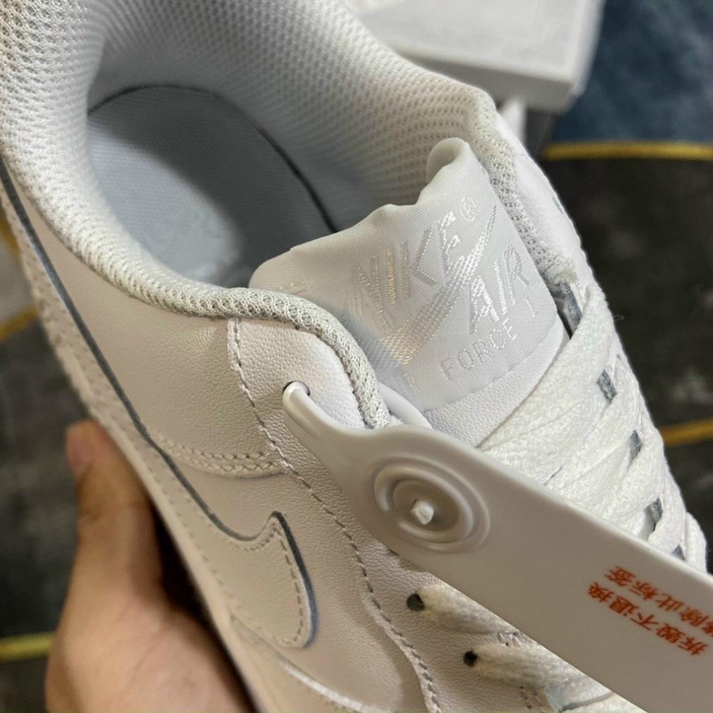 Giày_Nike Trắng , Giày_Nike Air Force 1 Trắng Cao Cấp Full Size Nam Nữ Hot Trend Full Box BILL *
