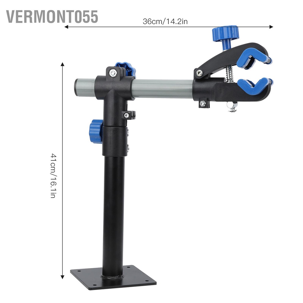 Có thể bán buôn Giá đỡ sửa chữa xe đạp treo tường Xe Chiều cao có thể điều chỉnh Kẹp bảo dưỡng Chân đế Vermont055 Hàng giao ngay