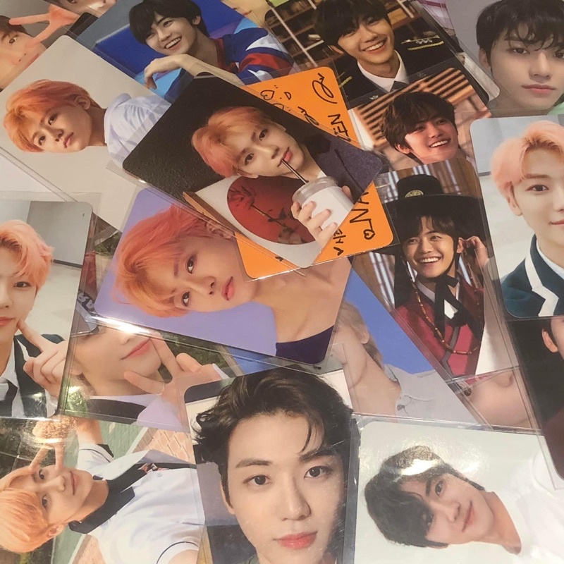NCT chính hãng hộp quà may mắn card NCT Jaemin Jeno Taeyong Haechan Mark và nhiều mem khác