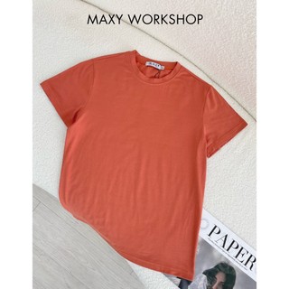 Áo thun nữ cổ tròn Brick Basic Tee Maxy Workshop