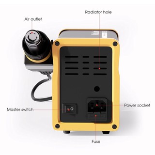 Máy khò 858D Kailiwei (tặng kèm 3 đầu khò , mẫu mới )
