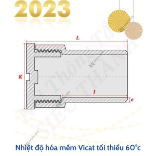 Nối Thông Tắc Siêu Thành (60, 90, 114, 140, 168mm)