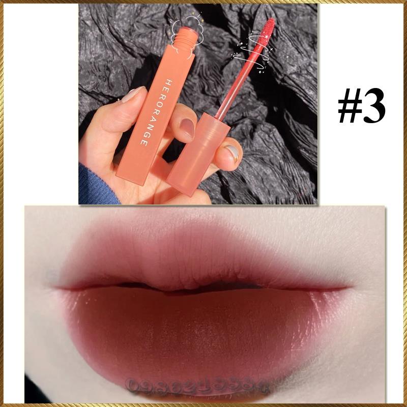 Son Kem Lì Herorange Mềm Mịn Như Nhung Chống Thấm Nước Chống Khô Môi Lâu Trôi BeautyCity