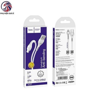 Cáp sạc nhanh hoco x37,hỗ trợ sạc nhanh 2.4a/3a max