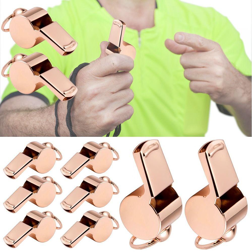 MUVAKO Bộ 2 Còi Thổi Bằng Thép Không Gỉ Dùng Cho Các Bữa Tiệc