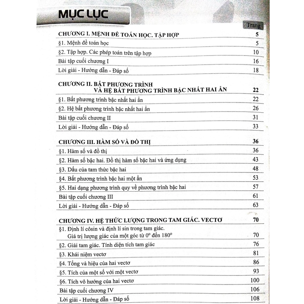 Sách - Bài tập Toán 10 Cánh diều