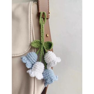 Móc khóa Hoa Linh Lan, Hoa chuông bằng len handmade