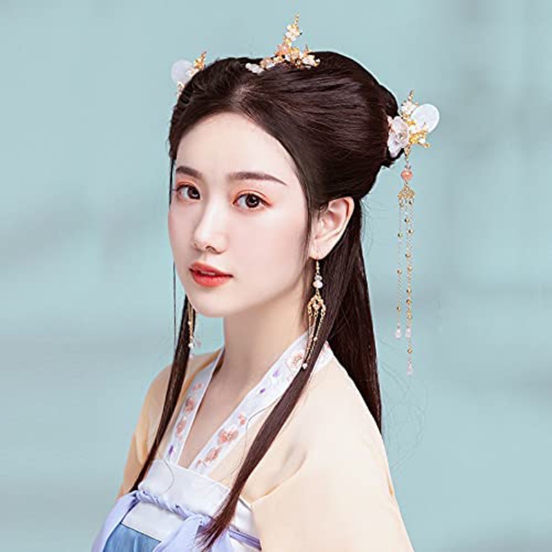 Trâm Cài Tóc Hình Vương Miện Phong Cách Trung Hoa Cổ Điển Cho Cô Dâu JP YKD