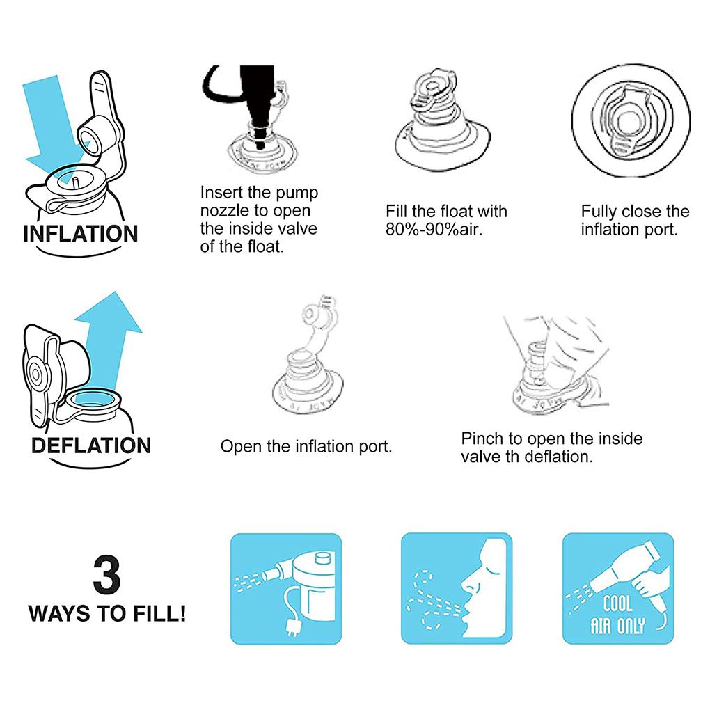 Phao Bơi Bơm Hơi Đính Kim Tuyến Lấp Lánh Dành Cho Bé