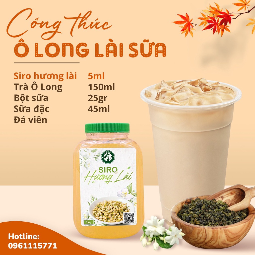 Siro hương lài Koca hộp 1kg