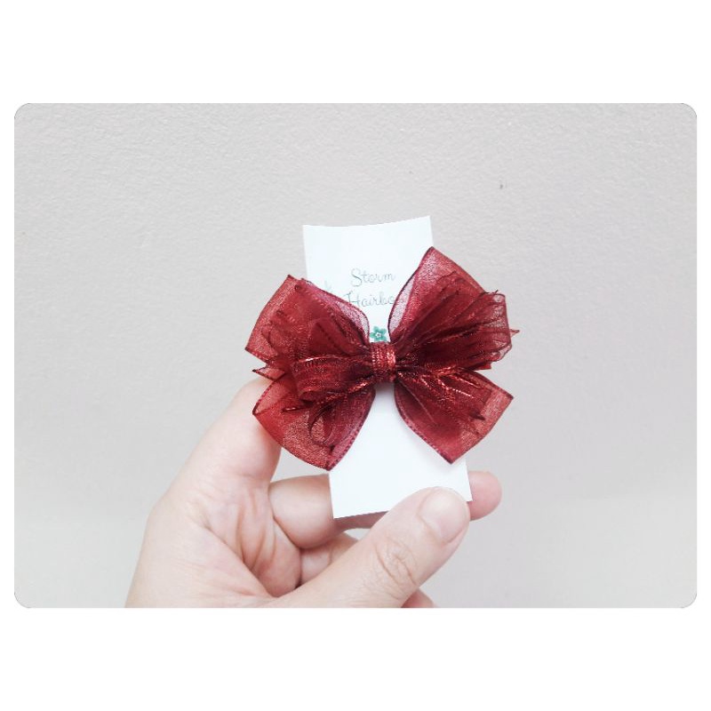 STORM HAIRBOW - KẸP TÓC HANDMADE XINH YÊU CHO CÔNG CHÚA (nhiều mẫu)