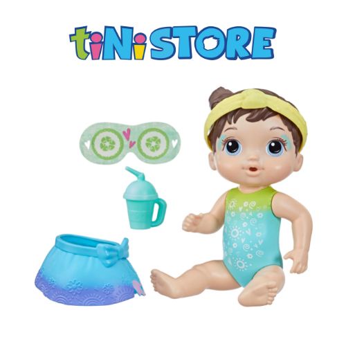 Bộ đồ chơi búp bê tóc nâu spa thư giãn Baby Alive