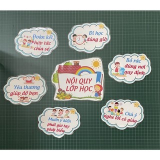 Nội quy lớp học hình mây