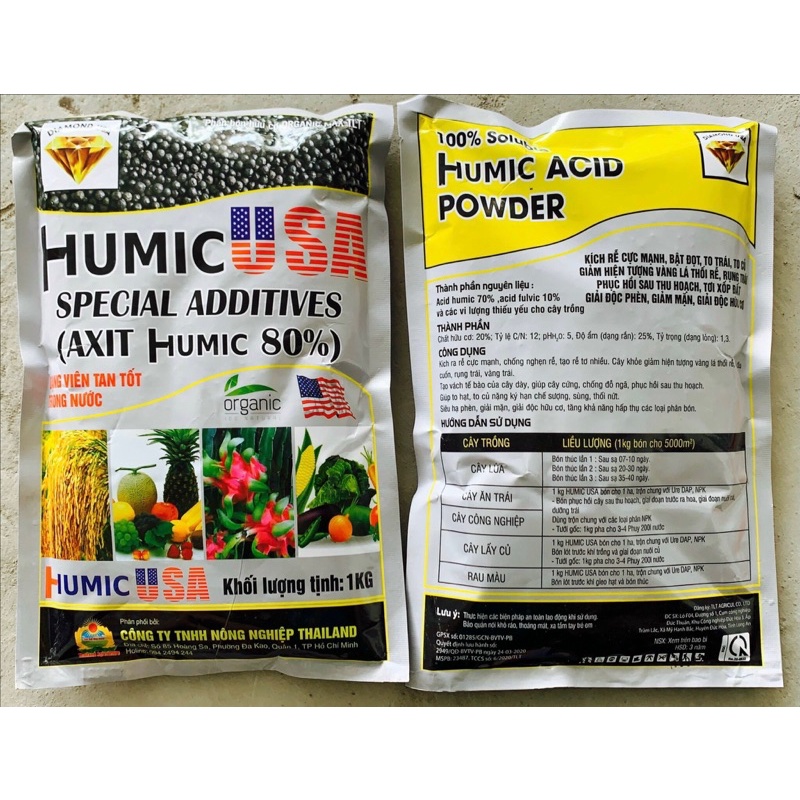 Humic USA dạng viên tan 100%