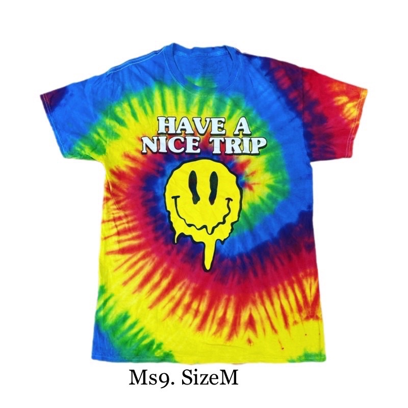 Áo thun loang tie dye p1