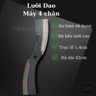 Lưỡi dao máy thái chuối 4 chân