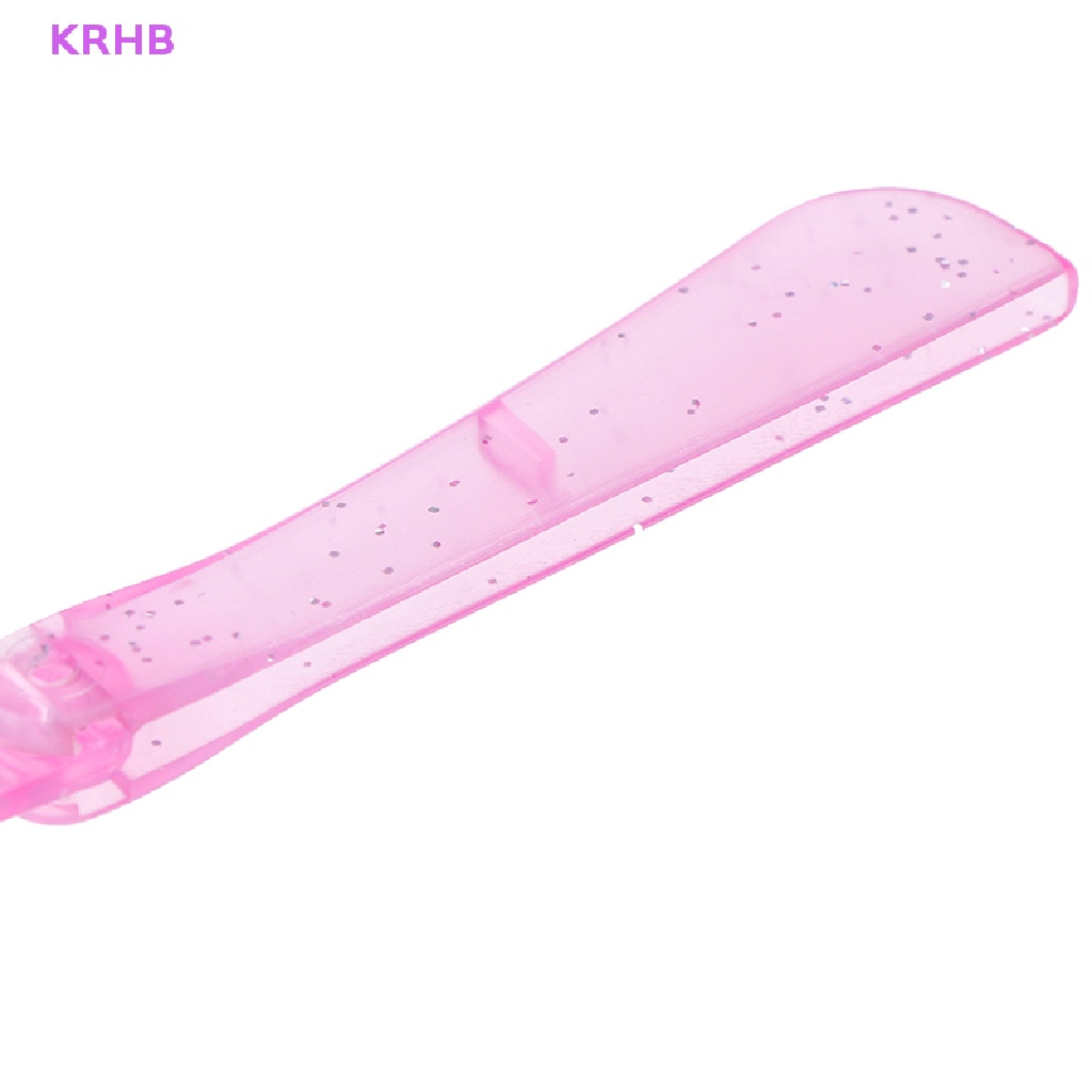 Lược Gấp Chải Lông Mi / Lông Mày KRHB Tiện Dụng Áo Thun Thiết Kế Mới Năng Động Thời Trang