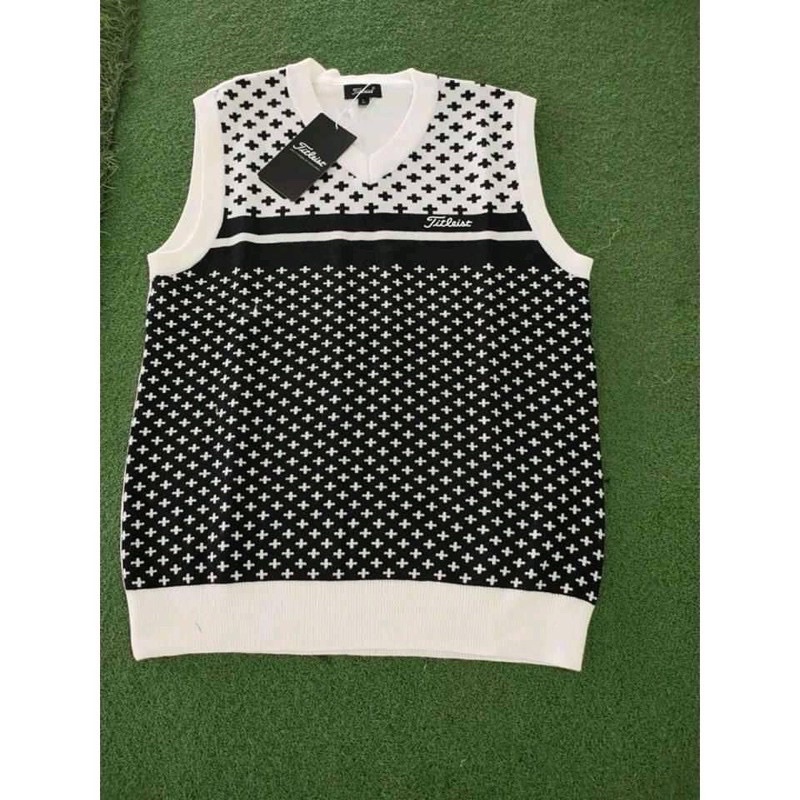 Áo golf nam - Áo gile golf Titleis - Áo len gile đẹp nhập khẩu