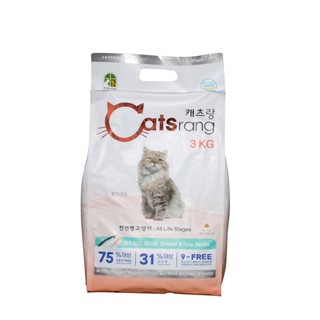 Catsrang - thức ăn hạt cho mèo mọi lứa tuổi 3kg