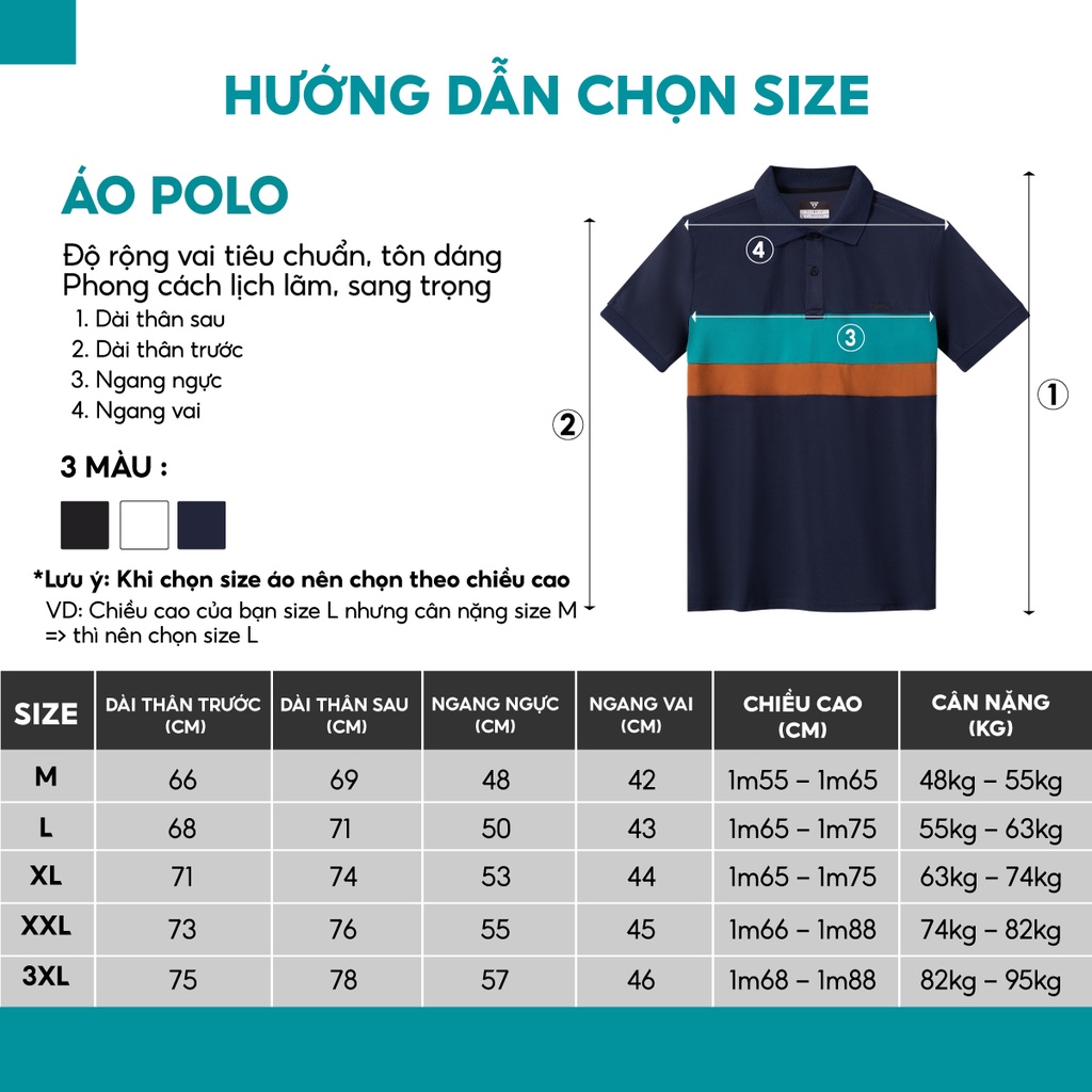 Áo thun polo nam TSIMPLE có cổ ngắn tay vải cotton cá sấu cao cấp form rộng big size A02002 | BigBuy360 - bigbuy360.vn