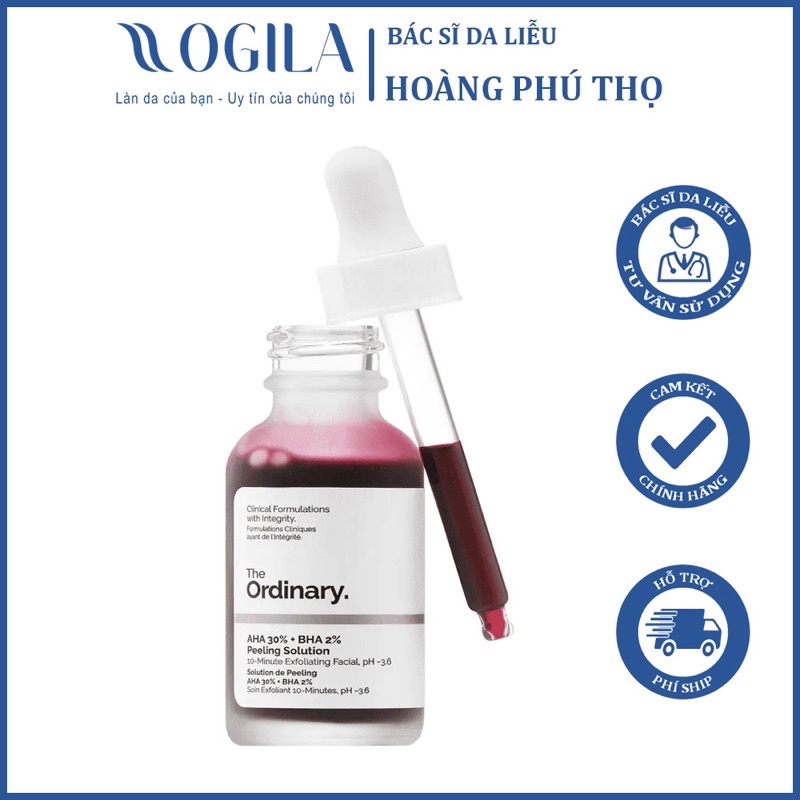 Serum The Ordinary AHA 30% BHA 2% Peeling Solution 30ml