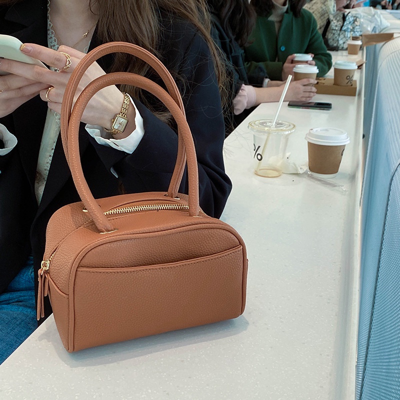 Túi Xách Họa Tiết Trái Vải Thời Trang Mùa Hè Hàn Quốc Cho Nữ