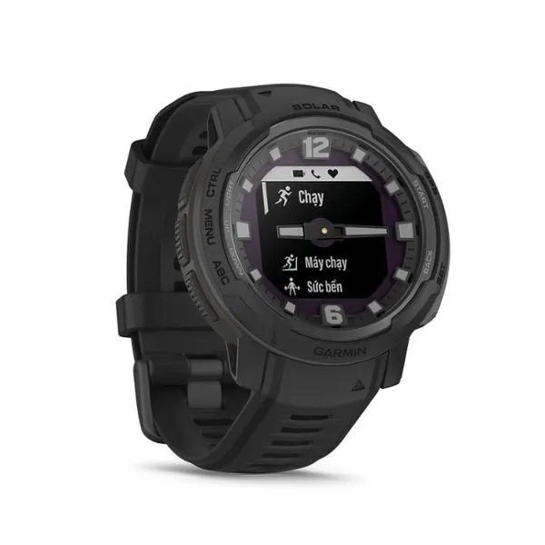 Đồng hồ thông minh Garmin Instinct Crossover Solar Tactical - Hàng chính hãng Garmin Việt Nam