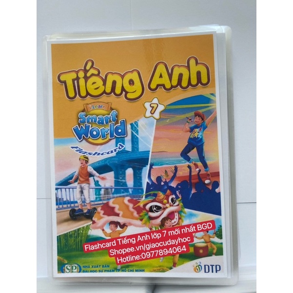 Flashcards Tiếng Anh Lớp 7 - II learn Smart Word 7- 239 thẻ chương trình mới nhất của BGD