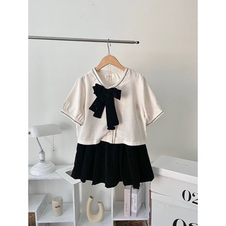 Set S4 áo kèm chân váy dập li
