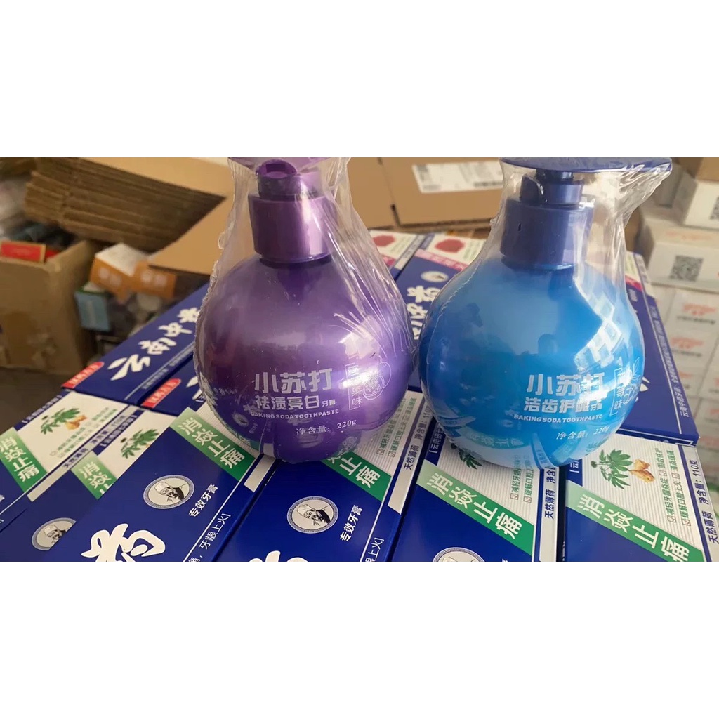 Kem đánh răng Banking Soda vị hoa quả chai 220gr