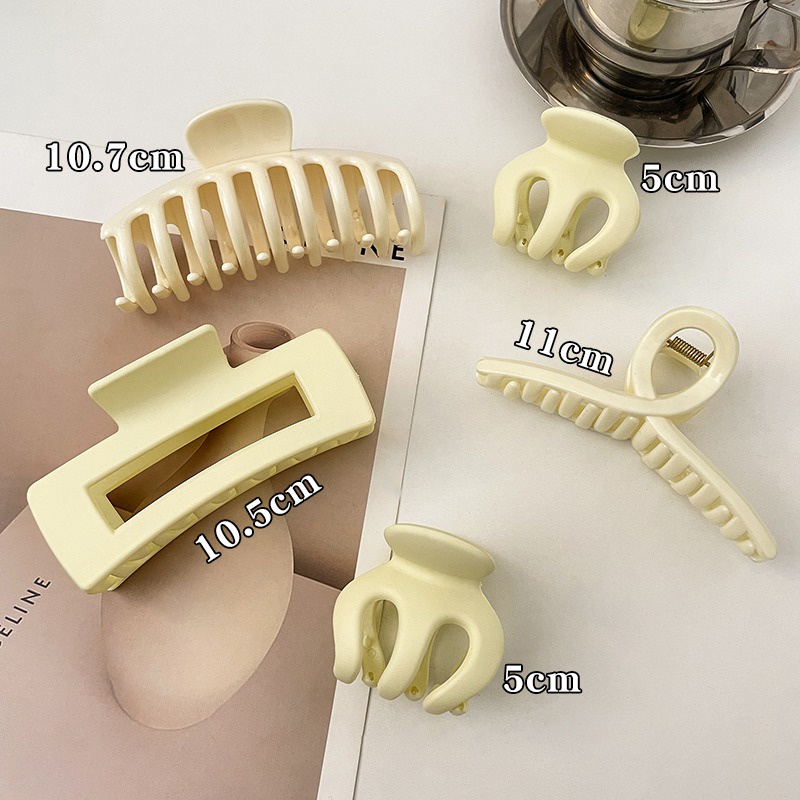 Kẹp Tóc Hình Cá Mập Bằng Acrylic Thời Trang Hàn Quốc Cho Nữ