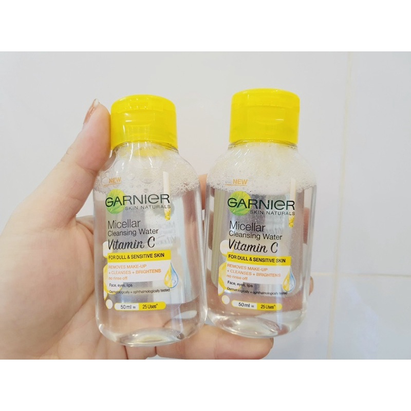 Tẩy trang Garnier Vitamin C 50ml