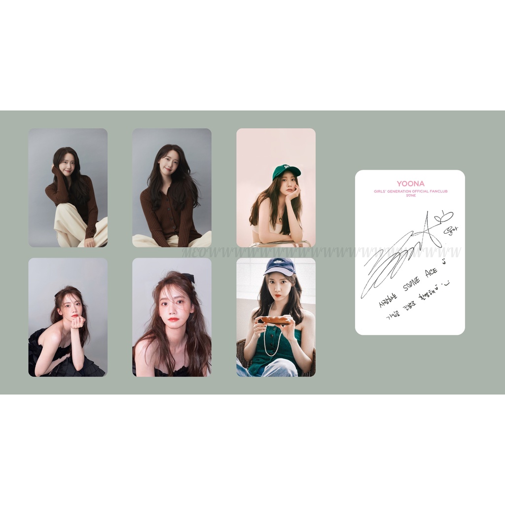 Card bo góc Yoona