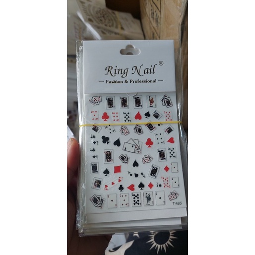 Ticker dán móng,ticker bài,ticker xuân