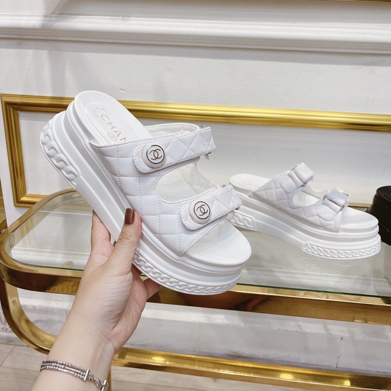 Dép xuồng cn 2 quai logo qccc fullbox