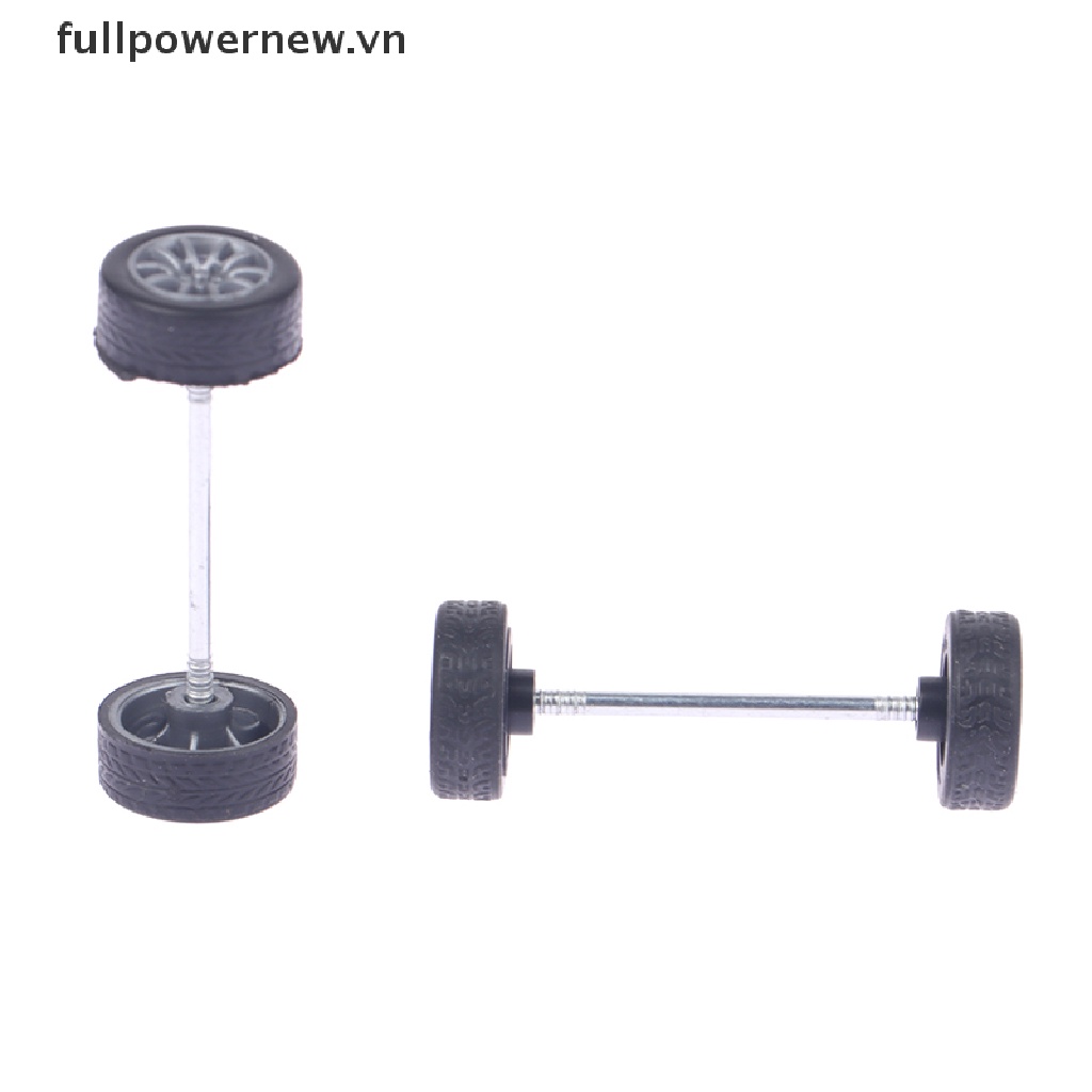 1 Bộ Bánh Xe Cao Su Tỉ Lệ 1: 64 Dành Cho Xe Hơi Đồ Chơi