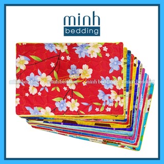 Áo gối 40x60cm chần gòn có khóa kéo Minh Bedding