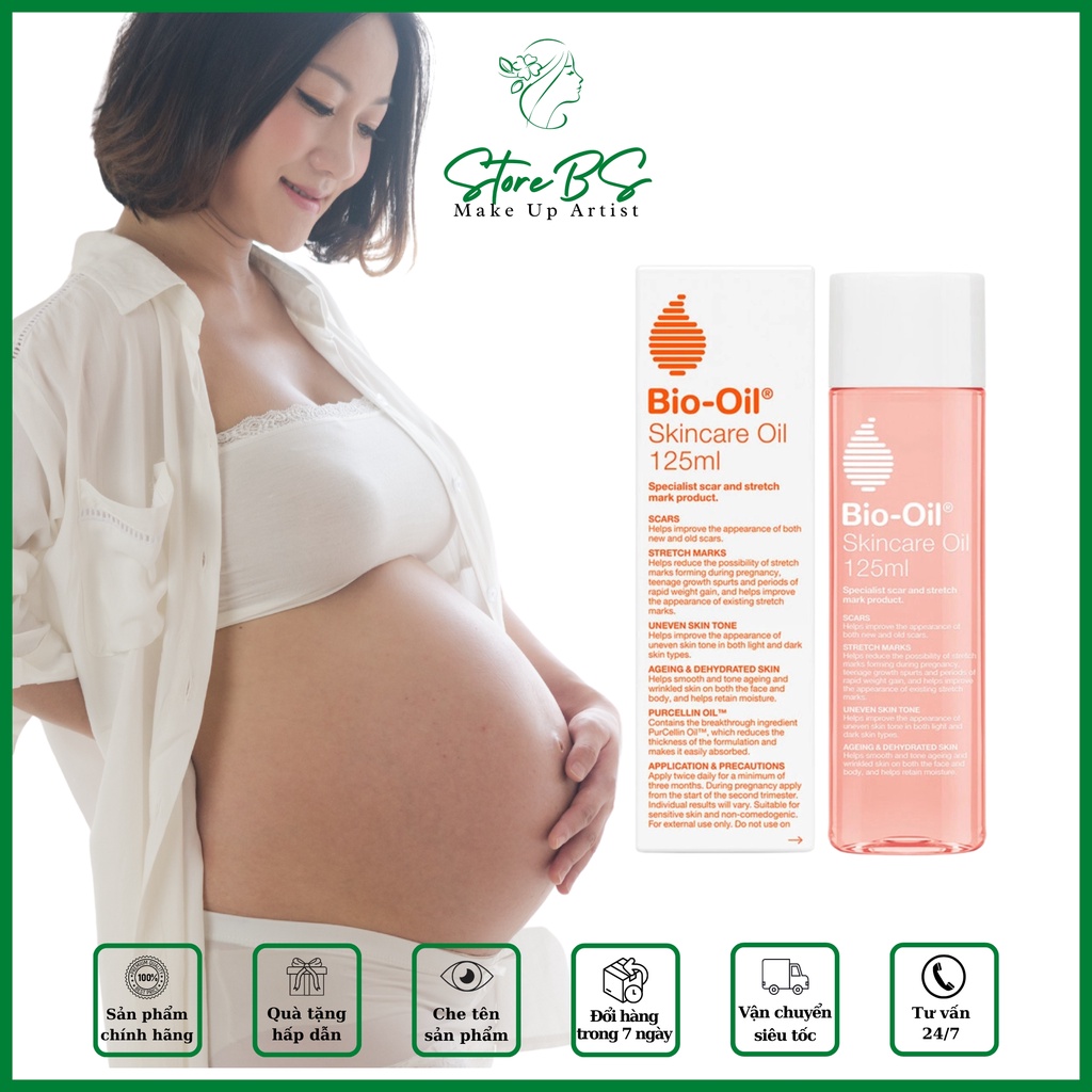 Tinh Dầu Bio-Oil Scar Treatment Dành cho người mang thai Cam kết hết Rạn Da làm Mờ Sẹo sau 1 liệu trình 3 hộp.