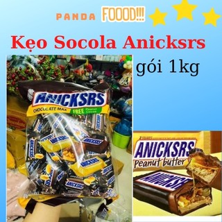Gói kẹo sô-cô-la Anicksrs gói 1kg đủ vị - Gói siêu to siêu ngon - bánh kẹo tết