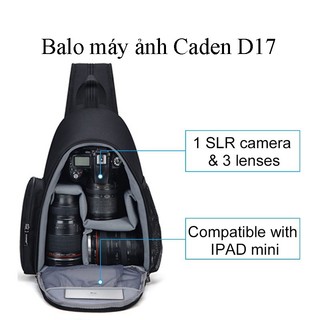 Balo máy ảnh Caden